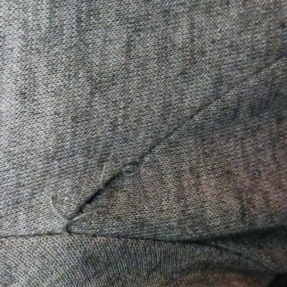 Zara women Viscose n wool Gray with rosettes on the collar and chest buttons - Picture 7 of 7